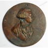 Médaille fonte UNIFACE ROBESPIERRE , lartdesgents.fr