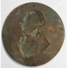 Médaille fonte UNIFACE ROBESPIERRE , lartdesgents.fr