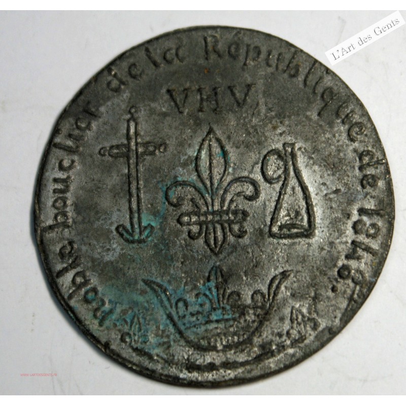 Médaille, Assemblée constituante, Molé, Thiers, Montaclembert, 1848, lartdesgents.fr