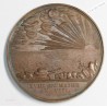 Médaille Bronze, Citoyens du gard, An VIII 1800 par J.B DUBOIS, lartdesgents.fr
