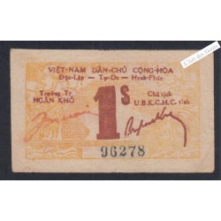 Billet Vietnam 1 Dong - 96278  - ND - lartdesgents.fr