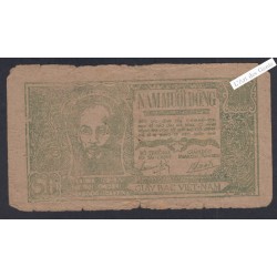 Billet Vietnam 50 Dong  - 1948 - lartdesgents.fr