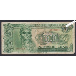 Billet Albanie 1000 leke - DP 505809 - 1992 - lartdesgents.fr