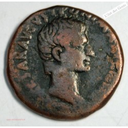 AS AUGUSTE 27-14 av. J.C. RIC 431, lartdesgents.fr