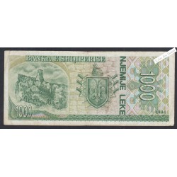 Billet Albanie 1000 leke - AH 437640 - 1994 - lartdesgents.fr