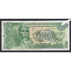 Billet Albanie 1000 leke - FY 584609 - 1996 - lartdesgents.fr
