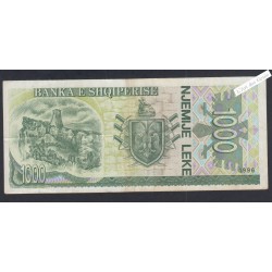 Billet Albanie 1000 leke - FX 494638 - 1996 - lartdesgents.fr