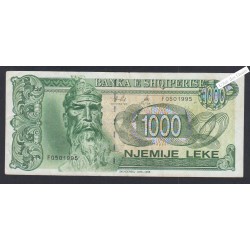 Billet Albanie 1000 leke - FQ 501995 - 1996 - lartdesgents.