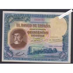 Billet Espagne 500 Pesetas - 1939702 - 1935 - AU/UNC- lartdesgents.f