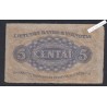 Billet Lituanie 5 Centai - Série K - 1922 - lartdesgents.fr