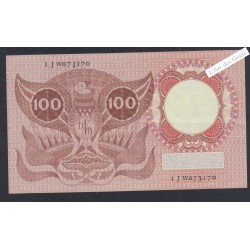 Billet Pays bas 100 Gulden - I J W073170 - 1953 - TTB+ - lartdesgents.fr