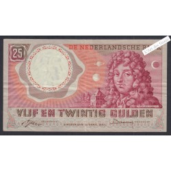 Billet Pays bas 25 Gulden - BEP 009055 - 1955 - lartdesgents.fr