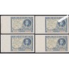 1 lot de 4 Billets Portugal 5 Zlotych - Série DA - 1930 - lartdesgents.fr