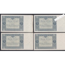 1 lot de 4 Billets Portugal 5 Zlotych - Série DA - 1930 - lartdesgents.fr