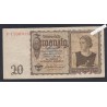Billet Allemagne 20 Reichsmark - F.1106915 - 1939 - lartdesgents.fr
