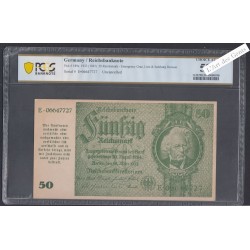 50 Reichsmark 1933 (1945) Uncancelled - E.06647727- AUNC 58 - lartdesgents.fr
