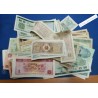 Lot de 60 billets de CHINE période Années 80 majoritairement - lartdesgents.fr
