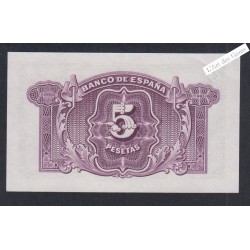 Billet Espagne 5 Pesetas - D3.510.241 - 1935 -  lartdesgents.fr