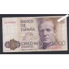 Billet Espagne 5000 Pesetas - 4J1395797 - 1979 -  lartdesgents.fr