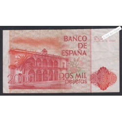 Billet Espagne 2000 Pesetas - 1D2602302 - 1980 -  lartdesgents.fr