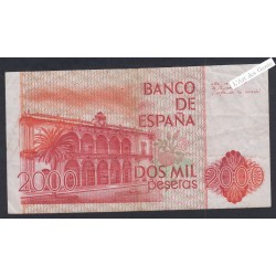 Billet Espagne 2000 Pesetas - U9728381 - 1980 -  lartdesgents.fr