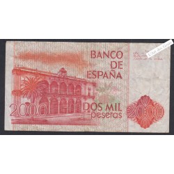 Billet Espagne 2000 Pesetas - 1K7068864 - 1980 -  lartdesgents.fr