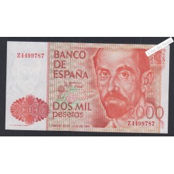 Billet Espagne 2000 Pesetas - Z4499787 - 1980 -  lartdesgents.fr