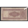 Billet Italie 500 Lire - D138 064209 - 1947-  lartdesgents.fr