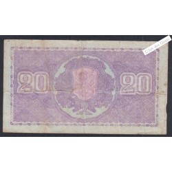Billet Finlande 20 Marka - A7194244 - 1939 -  lartdesgents.fr