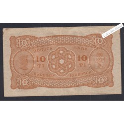 Billet Norvège 10 Kroner  -  E.9270616  - 1944  -  lartdesgents.fr