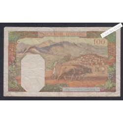 Billet Algérie  - 100 Francs  - 1945 - G.2532 550 -  lartdesgents.fr