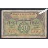 Billet Algérie  - 20 Francs  - 1948 - U.272 616 -  lartdesgents.fr