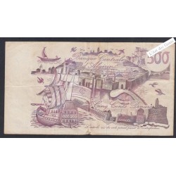 Billet Algérie  - 500 dinars  - 1970 - M.014 58345 -  lartdesgents.fr