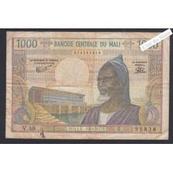 Billet Mali - 1000 Francs - V.30 95838 -  lartdesgents.fr
