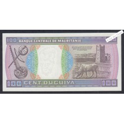 Billet Mauritanie - 100 Ouguiya - 1985 - Neuf - lartdesgents.fr
