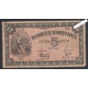 Billet Martinique  - 5 Francs  - G.13 788 - 1942 - P.16B - lartdesgents.fr