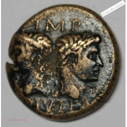 Dupondius de Nimes, Auguste et Agrippa type4  -  lartdesgents.fr