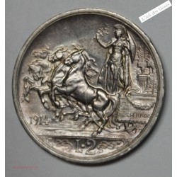 2 lire 1914 Italie -  lartdesgents.fr