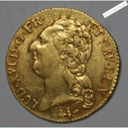Louis d'or 1786 D Lyon Louis XVI TTB+