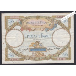 Billet 50 Francs Luc Olivier Merson - P.14293 352 - 1933 -  lartdesgents.fr