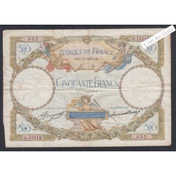 Billet 50 Francs Luc Olivier Merson - O.15216 855 - 1934 -  lartdesgents.fr