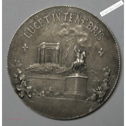 Jeton argent, Journal l'éclair Montpellier fondé en 1881 -  lartdesgents.fr