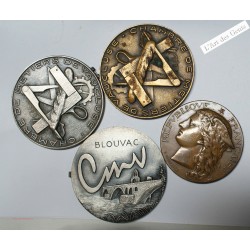LOT Médailles Argent, Bronze AGRICULTURE - METIERS VAUCLUSE -  lartdesgents.fr