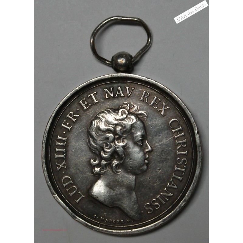 Médaille Louis XIV " PUER TRIUMPHATOR" Prise de trente villes allemandes-  lartdesgents.fr