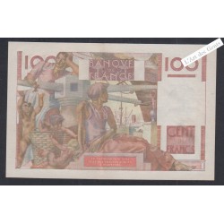 Billet 100 Francs Jeune Paysan - D.469 18517  - 1952 - Spl -  lartdesgents.fr