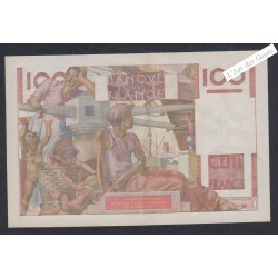 Billet 100 Francs Jeune Paysan - D.469 18524  - 1952 - SPL -  lartdesgents.fr