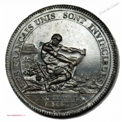CONSTITUTION 5 SOLS HERCULE IV/1792 MONNERON FDC, lartdesgents.fr