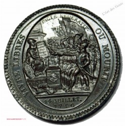 CONSTITUTION 5 SOLS IV/1792 MONNERON SPL/FDC, lartdesgents.fr