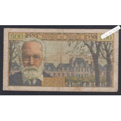 500 Francs Victor Hugo - S.5 70496 - 1954 -  lartdesgents.fr