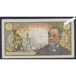 5 Francs Pasteur - U.89 65422 - 1969 -  lartdesgents.fr